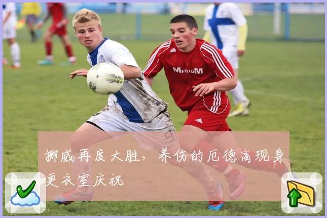 挪威再度大胜，养伤的厄德高现身更衣室庆祝